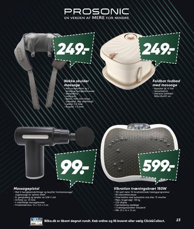 Brochurer Bilka - Bilka - Prosonic gyldig fra 01.05. til 31.12. - side 23