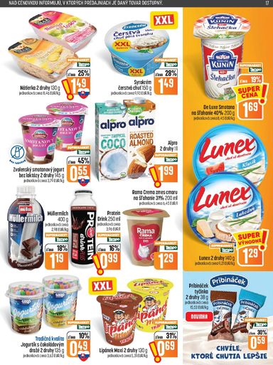 Leták COOP Jednota - COOP Jednota od 22.10. do 28.10. - strana 17