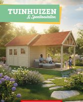 Hubo - Tuinhuis catalogus folder geldig vanaf donderdag 02/07/2026