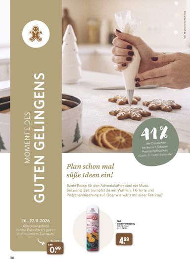 Prospekt Famila Nordwest - Famila Nordwest - Besondere Momente gültig ab 26.10. bis 29.11. - seite 38