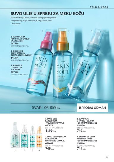 Katalog Avon - Avon od 01.10 do 31.10 - strana 161