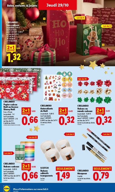 Catalogue Lidl - Lidl valable dès le 29/10 au 04/11 - page 46