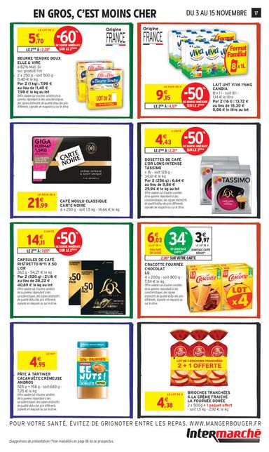 Catalogue Intermarché - Intermarché valable dès le 03/11 au 15/11 - page 17