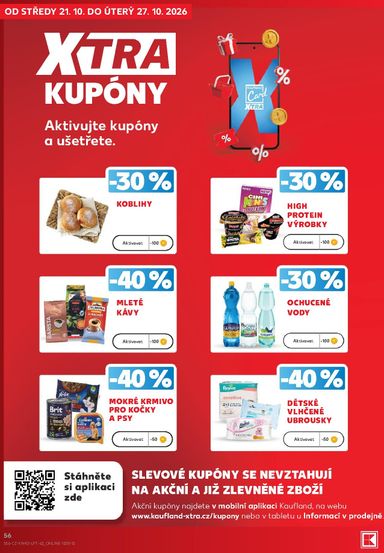 Leták Kaufland - Kaufland - Praha 4 od 21.10. do 27.10. - strana 56