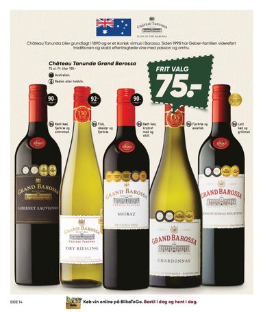 Brochurer Bilka - Bilka - Julens vinfavoritter gyldig fra 30.10. til 26.11. - side 14