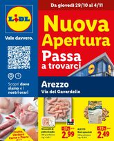 Lidl - Nuova apertura Arezzo valido da giovedì 29/10/2026