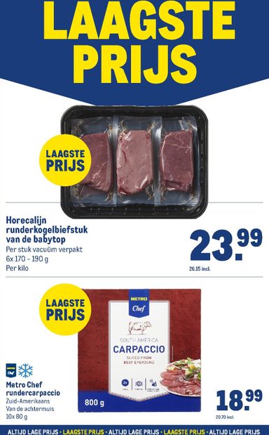Folder Makro - Makro - Laagste prijs van 08-10 tot 31-10 - side 7