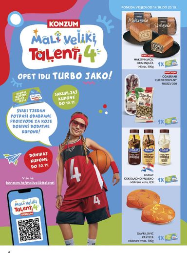 Katalog Konzum - Konzum vrijedi od 14.10. do 20.10. - stranica 4
