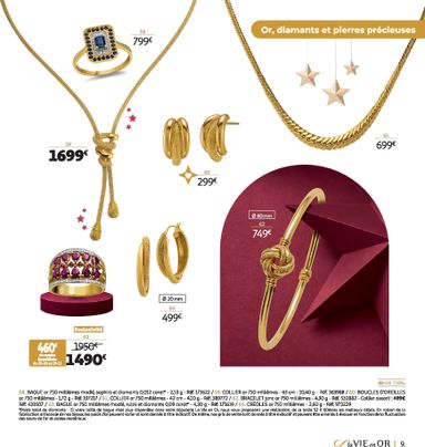 Catalogue Auchan - Auchan - Bijoux pour les fêtes valable dès le 20/10 au 31/12 - page 9