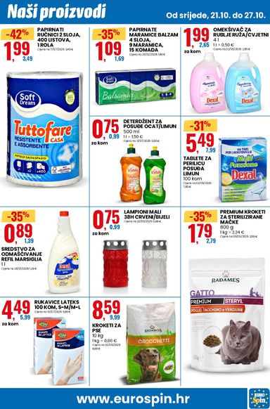 Katalog Eurospin - Eurospin - Novo otvorenje - Duga Resa vrijedi od 21.10. do 27.10. - stranica 7