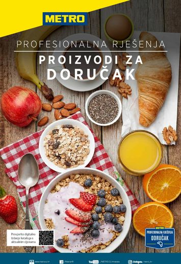 Katalog Metro - Metro - Poslovna rješenja - Doručak vrijedi od 01.01. do 31.12. - stranica 1