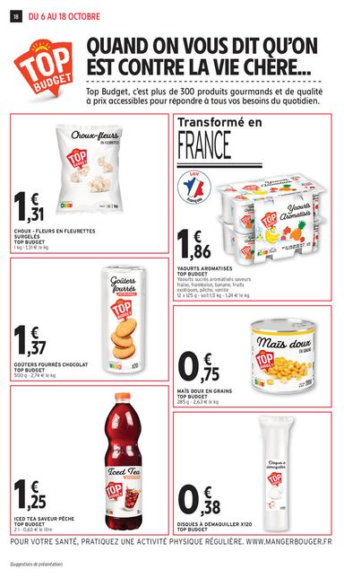 Catalogue Intermarché - Intermarché valable dès le 06/10 au 18/10 - page 18