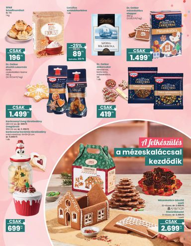 Akciós újság INTERSPAR - INTERSPAR - Ajándék katalógus érvényes 10.14.-tól 11.11.-ig - 11 oldal