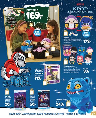 Brochurer Bilka - Bilka - Billies bedste legetøjskatalog gyldig fra 09.10. til 31.12. - side 27