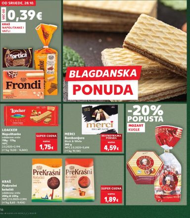Katalog Kaufland - Kaufland vrijedi od 28.10. do 03.11. - stranica 16