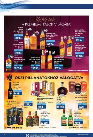 Akciós újság Metro - Metro - Márkák katalógus érvényes 10.16.-tól 10.31.-ig - 28 oldal