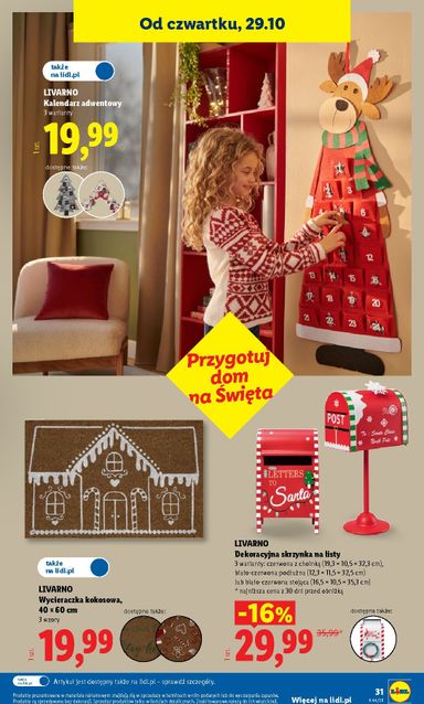 Leták Lidl Polsko - Lidl Polsko - Katalog Okazji od 26.10. do 31.10. - strana 37