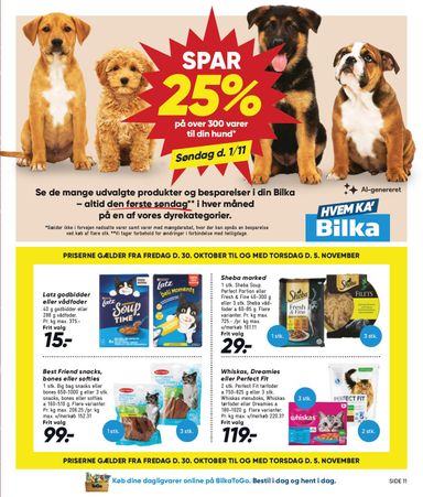 Brochurer Bilka - Bilka gyldig fra 30.10. til 05.11. - side 11