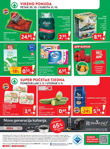 Katalog INTERSPAR - Interspar vrijedi od 28.10. do 03.11. - stranica 37
