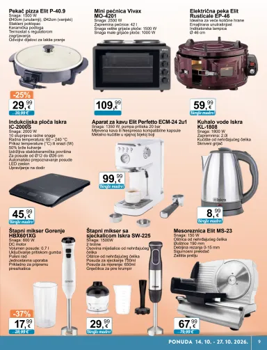 Katalog KTC - KTC - Tehnika I Posuđe vrijedi od 14.10. do 27.10. - stranica 9