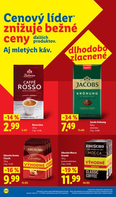 Leták Lidl - Lidl - Cenový líder zlacňuje od 05.02. do 31.12. - strana 22
