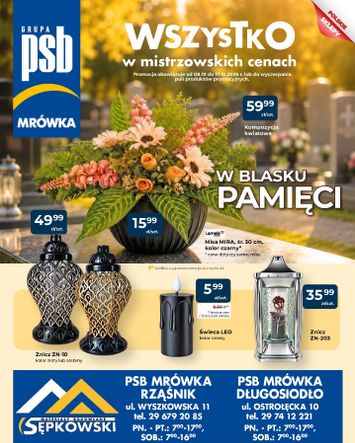 Gazetka Mrówka - Mrówka - Długosiodło od 08.10. do 17.10. - strona 1