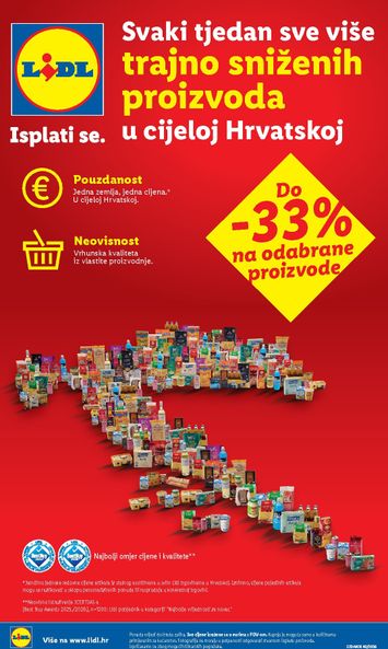 Katalog Lidl - Lidl - Svaki tjedan trajno snižene cijene vrijedi od 05.10. do 31.10. - stranica 1