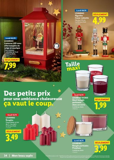 Catalogue Lidl - Lidl - Noël valable dès le 29/10 au 27/12 - page 34