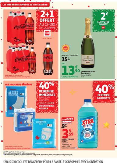 Catalogue Auchan - Auchan - 25 jours valable dès le 27/10 au 01/11 - page 6