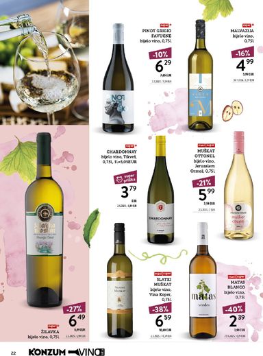 Katalog Konzum - Konzum - Vinoteka vrijedi od 12.10. do 25.10. - stranica 22