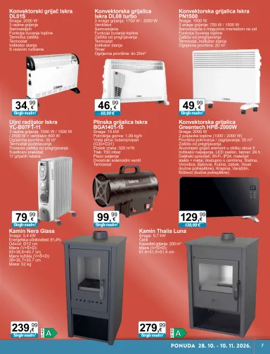 Katalog KTC - KTC - Tehnika I Posuđe Black Friday vrijedi od 28.10. do 10.11. - stranica 7