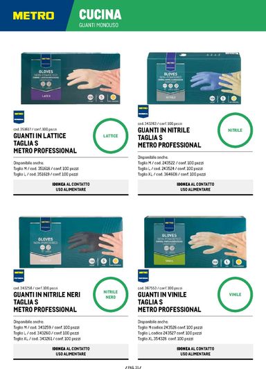 Volantino METRO - Metro - Catalogo detergenza 2026 valido dal 07/01 al 31/12 - pagina 31