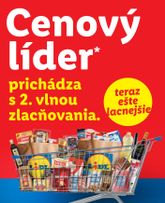 Lidl - Cenový líder zlacňuje platný od štvrtka 05.02.2026