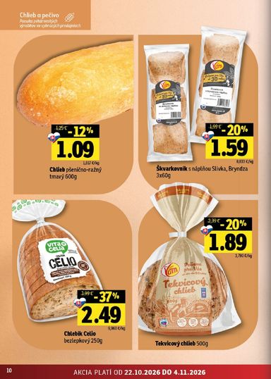 Leták FRESH - Fresh Východné Slovensko od 22.10. do 04.11. - strana 10