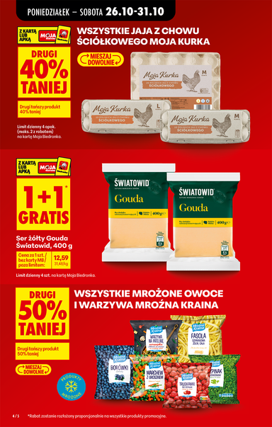 Gazetka Biedronka - Biedronka od 26.10. do 31.10. - strona 4