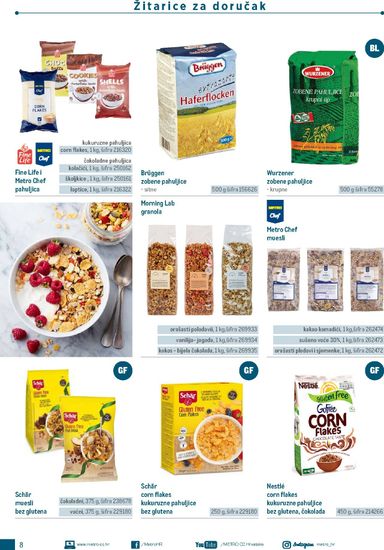 Katalog Metro - Metro - Poslovna rješenja - Doručak vrijedi od 01.01. do 31.12. - stranica 8