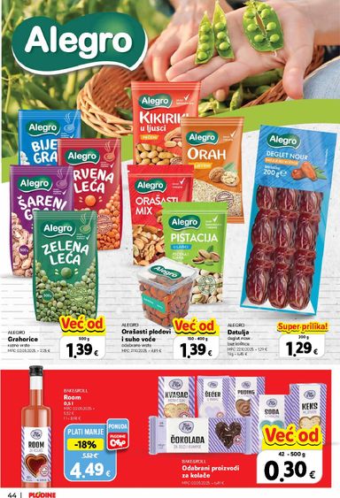 Katalog Plodine - Plodine - Vrijedni kupovine vrijedi od 22.10. do 04.11. - stranica 44