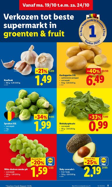 Folder Lidl - Lidl van 19/10 tot 24/10 - side 5