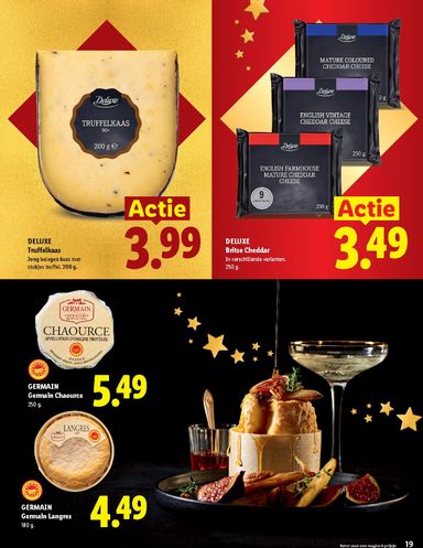 Folder Lidl - Lidl - Deluxe van 28-10 tot 01-01 - side 19