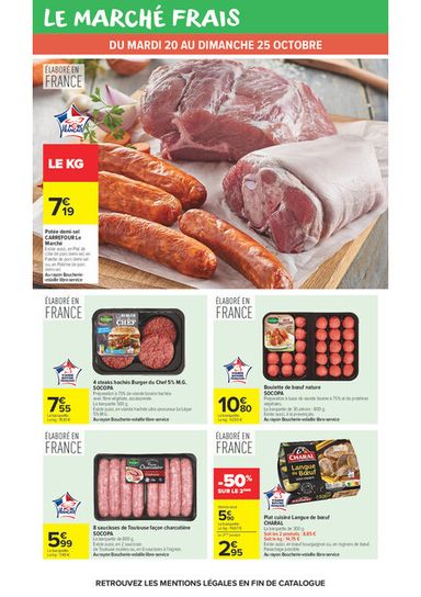 Catalogue Carrefour Market - Carrefour Market valable dès le 20/10 au 01/11 - page 33