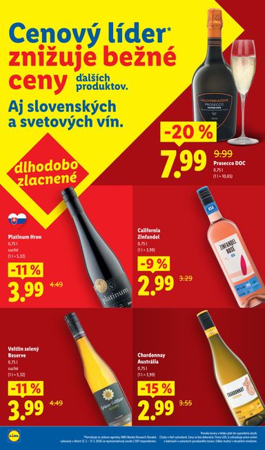 Leták Lidl - Lidl - Cenový líder zlacňuje od 05.02. do 31.12. - strana 18
