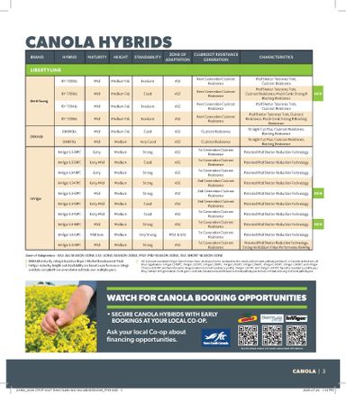 Flyer Co-op - Coop - Seed & Inoculant Guide valid since 08-20 until 08-01 - page 3