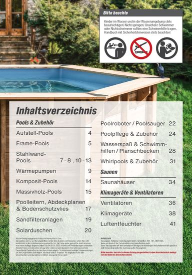 Prospekt toom - Toom - Pool, Sauna & Klima gültig ab 01.03. bis 31.12. - seite 3