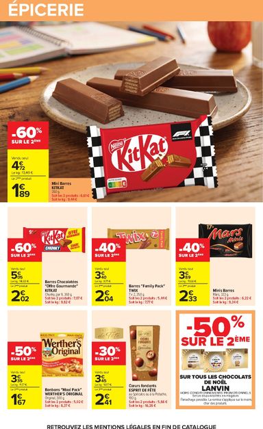 Catalogue Carrefour - Carrefour valable dès le 27/10 au 09/11 - page 44