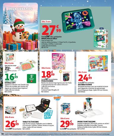 Catalogue Auchan - Auchan - Jouets de Noël valable dès le 16/10 au 06/12 - page 32