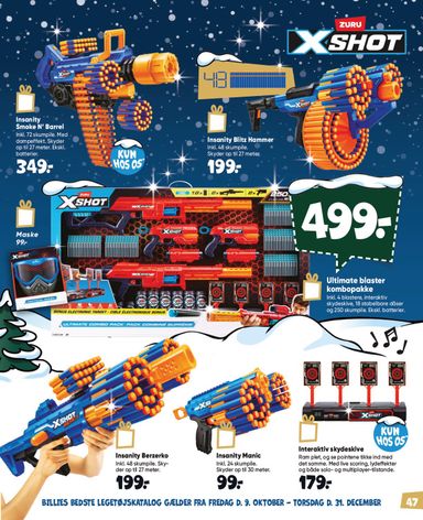 Brochurer Bilka - Bilka - Billies bedste legetøjskatalog gyldig fra 09.10. til 31.12. - side 47