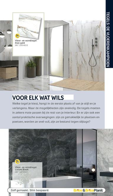 Folder Brico - Brico - Vloer Magazine van 01/01 tot 31/12 - side 47