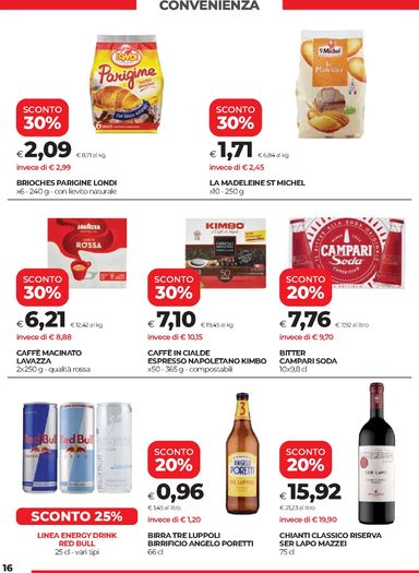 Volantino Coop Firenze - Coop Firenze - Il tuo supermercato valido dal 22/10 al 04/11 - pagina 16