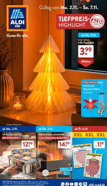 Prospekt ALDI Süd - ALDI SÜD gültig ab 02.11. bis 07.11. - seite 1