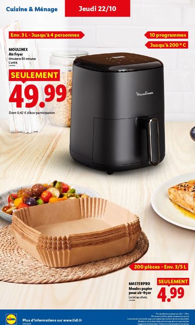 Catalogue Lidl - Lidl valable dès le 22/10 au 28/10 - page 47
